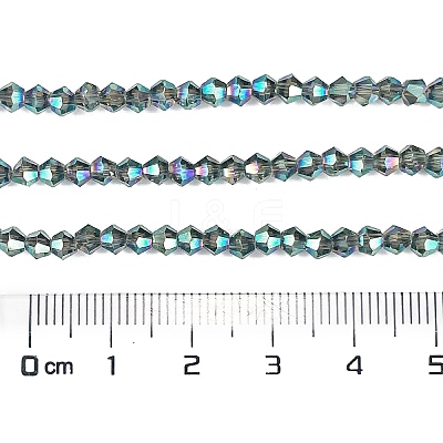 Transparent Electroplate Glass Beads Strands LS-EGLA-A039-T3mm-UA12-1