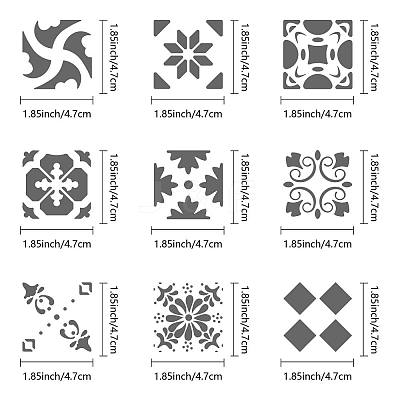 Stainless Steel Cutting Dies Stencils DIY-WH0238-058-1