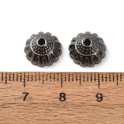 Tibetan Style Alloy Bead Caps K0PBB051-1