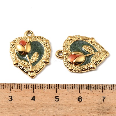 304 Stainless Steel Pendants STAS-I371-23G-02-1