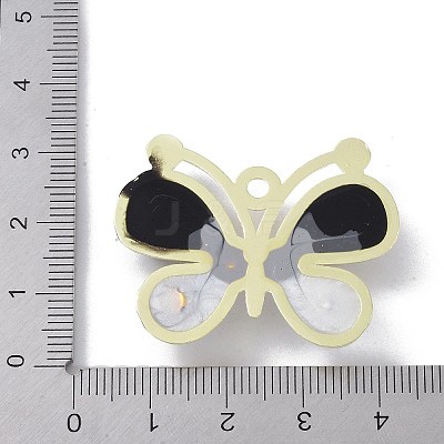 Rack Plating Alloy Enamel Pendants FIND-I038-13D-1