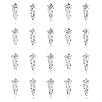 20Pcs Tibetan Style Alloy Big Pendants FIND-FH0010-41-1