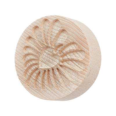 Beech Wood Cookie Molds AJEW-WH0083-45C-1
