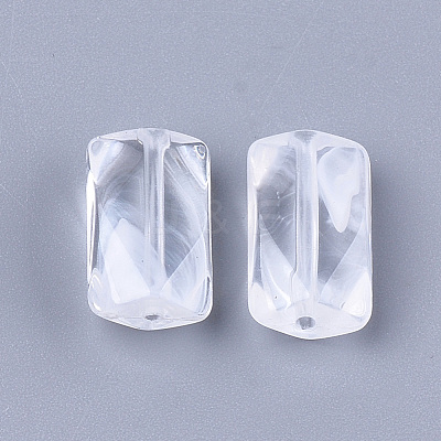 Acrylic Beads OACR-S028-093-1