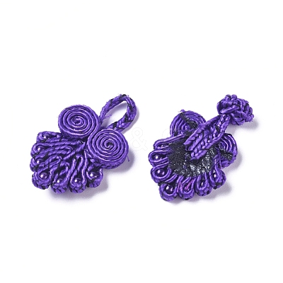 Handmade Chinese Frogs Knots Buttons Sets BUTT-WH0014-29J-1