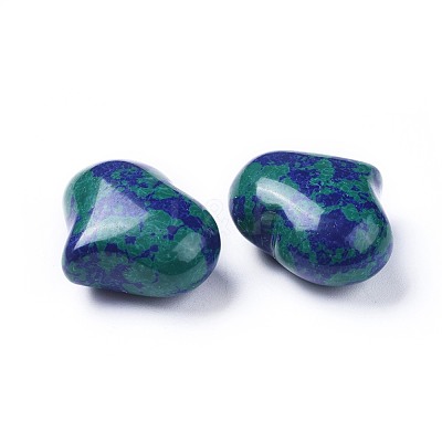 Natural Chrysocolla and Lapis Lazuli Stone G-F659-A19-1