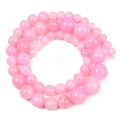 Natural Mashan Jade Graduated Beads Strands GG-CBA2AE1-A08-G-1