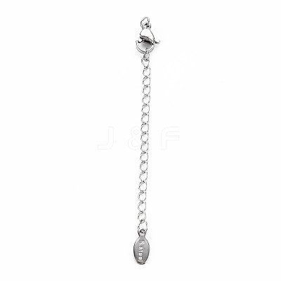 Tarnish Resistant 304 Stainless Steel Chain Extender X-STAS-N088-41P-1