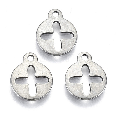 Non-Tarnish 201 Stainless Steel Pendants STAS-R116-051-1
