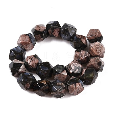 Natural Glaucophane Beads Strands G-T138-34-1