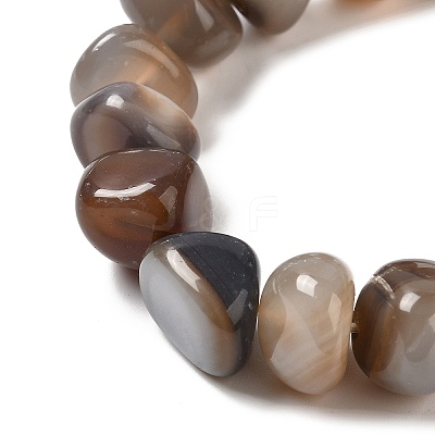 Natural Agate Beads Strands G-H295-B01-02-1
