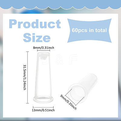 Plastic Dust Cap DIY-BC0013-08A-1