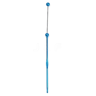 DIY Alloy Beadable Crochet Hooks AJEW-A064-02E-1