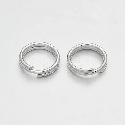 Brass Split Rings KK-E647-10S-6mm-1