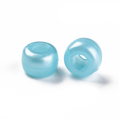 Plastic Pearlized Beads KY-R019-01F-1