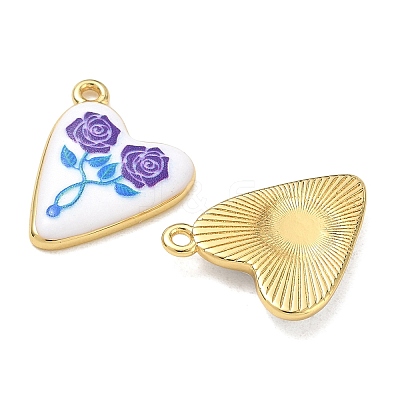 Printed Brass Pendants KK-CBAF9BC-18G-04-1