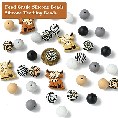 Food Grade Silicone Beads SIL-YW0001-21-1