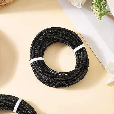 5 Yards Braided Leather Cord WL-CL0001-02A-1