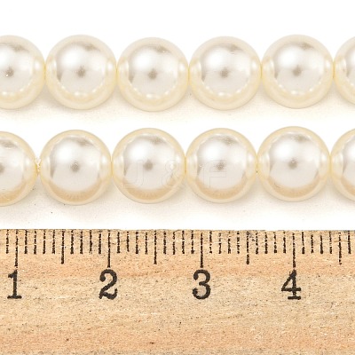 Glass Pearl Beads Strands HY-G002-01D-02-1