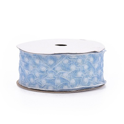 20 Yards Polyester Mesh Ribbon SRIB-P021-E04-1
