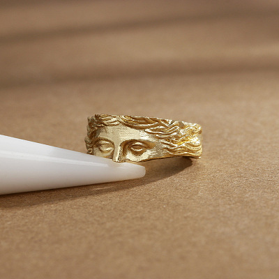 Venus Brass Cuff Rings for Men FS-WGC57DC-01-1