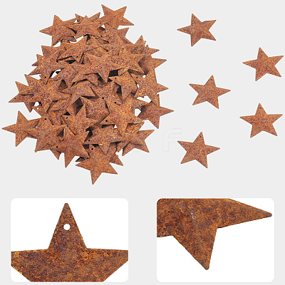 Rust Iron Pendants IFIN-GF0001-61B-1