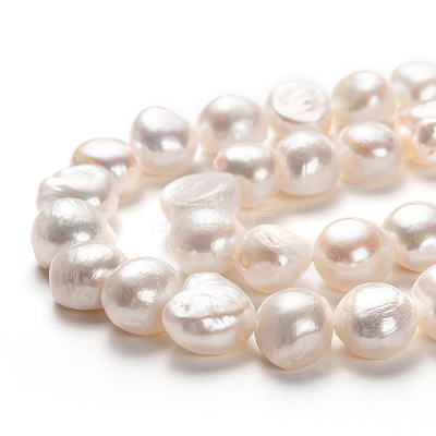 Natural Cultured Freshwater Pearl Beads Strands PEAR-L033-50-01-1