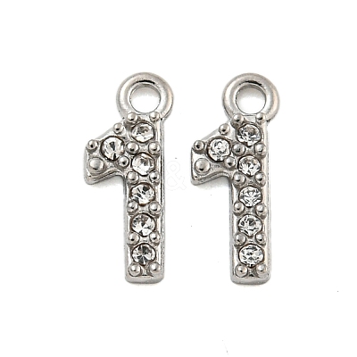 304 Stainless Steel Pendants STAS-L080-002P-01-1