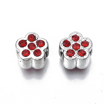 UV Plating Acrylic European Beads OACR-N010-042P-1