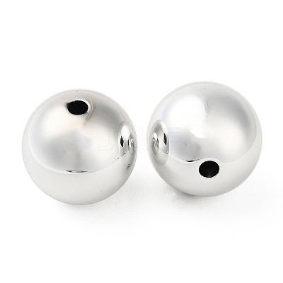 Plating Acrylic Beads SACR-F010-07S-1