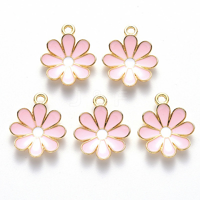 Alloy Enamel Pendants X-ENAM-S121-116C-1