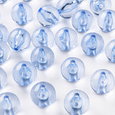 Transparent Acrylic Beads X-MACR-S370-A16mm-749-1