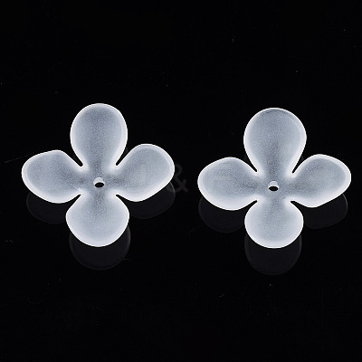 Transparent Acrylic Beads X-FACR-N005-003-1