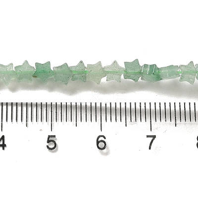 Natural Green Aventurine Beads Strands G-G085-B10-01-1