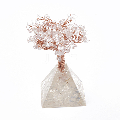 Natural Quartz Crystal Display Decorations G-S299-110-1
