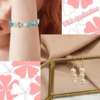 10Pcs 5 Styles Rack Plating Flower Brass Micro Pave Clear Cubic Zirconia Bead Caps KK-CJ0002-73-1