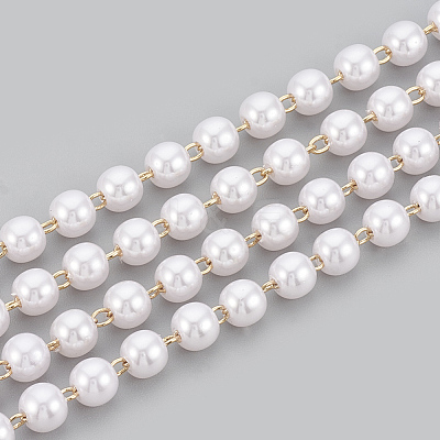 Handmade Brass Beaded Chains CHC-S003-17B-1