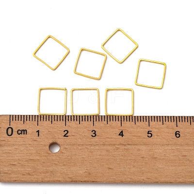 Square Brass Linking Rings EC03010mm-G-1