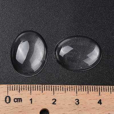 Natural Quartz Crystal Cabochons G-G290-06C-1