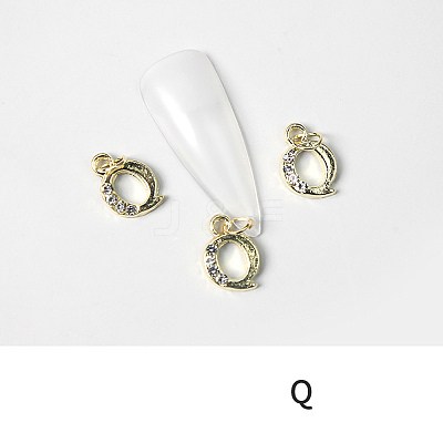 Alloy Rhinestone Cabochons MRMJ-T056-93G-Q-1
