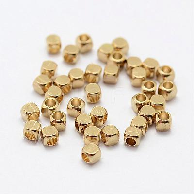Brass Spacer Beads KK-P095-30-A-1