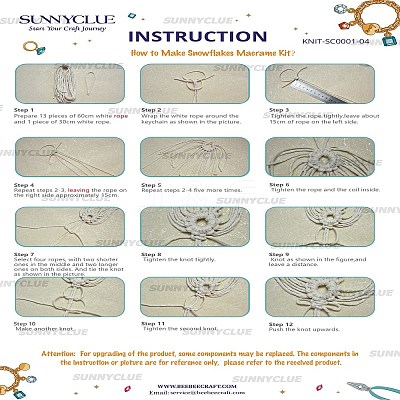 35M Cotton String Threads for Crafts Knitting Making KNIT-SC0001-04-1