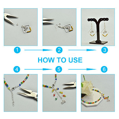 Tibetan Style Alloy Charms TIBE-PH0004-24AS-1