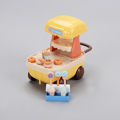 Plastic Truck Miniature Ornaments PW-WG6789A-01-1