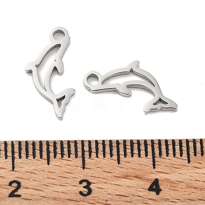 Non-Tarnish 316 Surgical Stainless Steel Charms STAS-Q314-17P-1