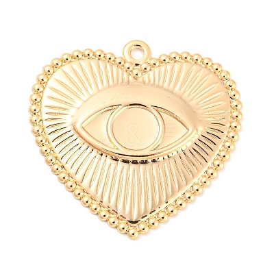 Rack Plating Brass Pendants Cabochon Settings KK-M261-05G-1
