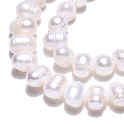 Natural Cultured Freshwater Pearl Beads Strands PEAR-N013-05K-1