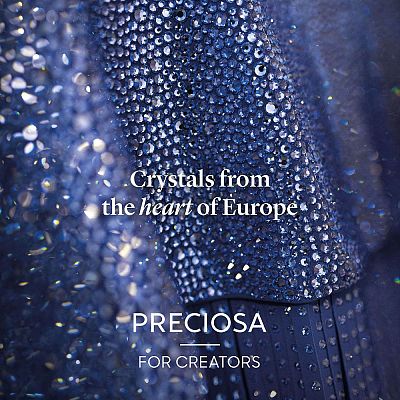 Preciosa® MAXIMA Crystal No Hotfix Flatback Stones Y-PRC-NSS16-00030-219-1