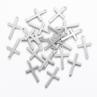 Tarnish Resistant 201 Stainless Steel Pendants STAS-L197-30P-1
