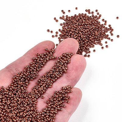11/0 FGB Grade A Dyed Glass Seed Beads X-SEED-N001-C-0570-1